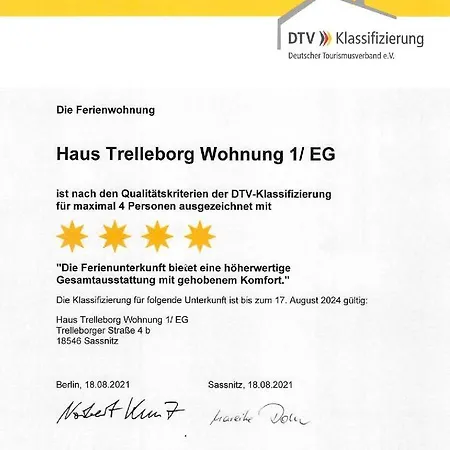 Trelleborg, 1 Meerblick Daire *