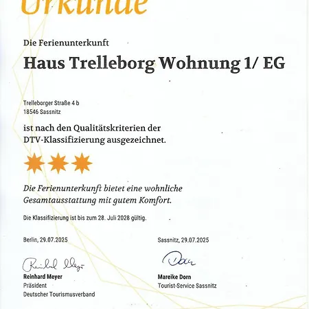 Trelleborg, 1 Meerblick * Sassnitz
